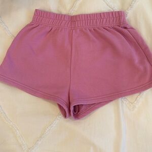 Women's Pink Casual Shorts